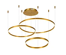 Люстра подвесная светодиодная с пультом Тор 08223,36PA(4000K) Kink Light латунь на 1 лампу, основание латунь в стиле современный кольца с пультом Люстра подвесная светодиодная с пультом Тор 08223,36PA(4000K) Kink Light латунь на 1 лампу, основание латунь в стиле современный кольца с пультом